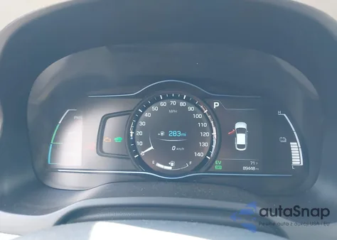 2017 Hyundai Ioniq Hybrid Sel из США, поврежденный, VIN KMHC75LC5HU021860